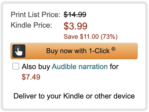 add audible narration with kindle