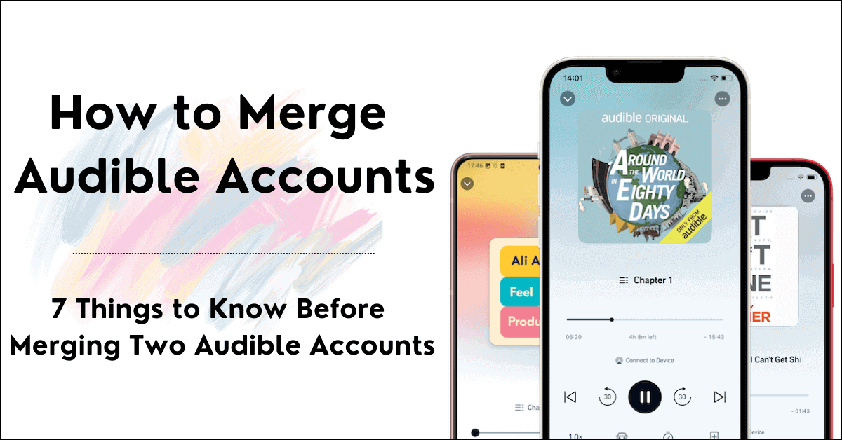 merge Audible accounts